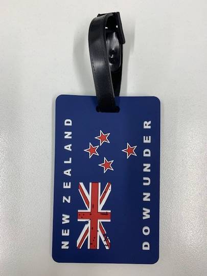 Luggage Tag of New Zealand - NZ Downunder
