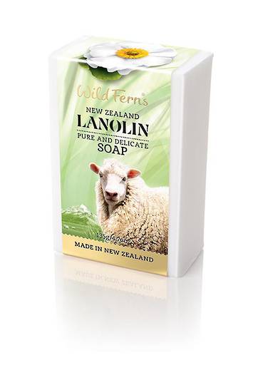 Wild Ferns Lanolin Soap-135g