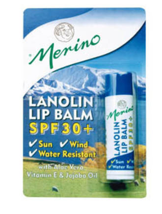 Merino Lanolin Lip Balm SPF30+