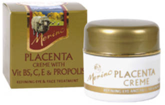 Merino Placenta Creme with Vitamin B5,C,E & Propolis