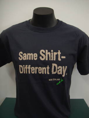 Tee Shirt Same Shirt Different Day V48595