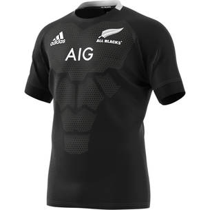2019 All Blacks Home Jersey Short Sleeve
