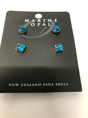 MOE93 - Marine Opal Stud  Earring Set - 2 Designs