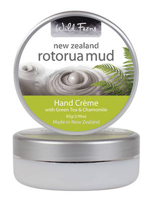 Wild Ferns Rotorua Mud Hand Creme with Green Tea