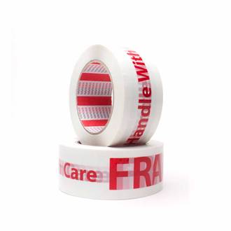 FPA10 Fragile "Handle with Care"  Acrylic Printed Performance Tape