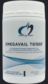Designs For Health(AU) OmegAvail 1250 - 120 Caps