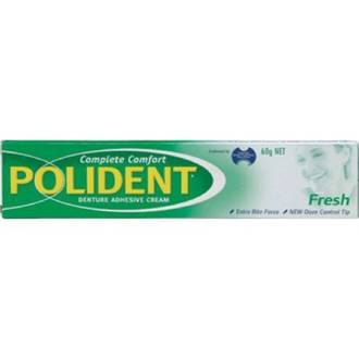 Polident Denture Adhesive Cream Fresh Mint