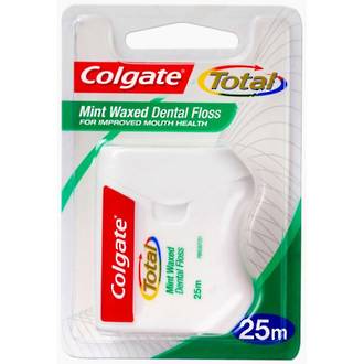 Colgate Total Mint Waxed Dental Floss