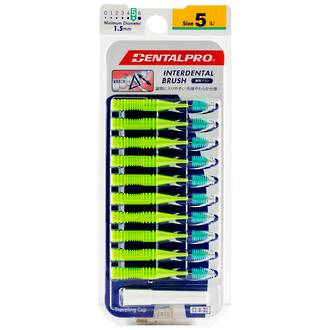 Dental Pro Jacks Interdental Brush Size 5 (L) Green