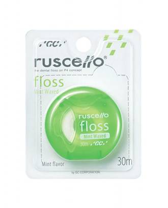 GC Ruscello Floss 30m Mint Waxed Green