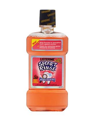 Listerine Smart Rinse Anti-cavity Rinse Berry Shield Flavour