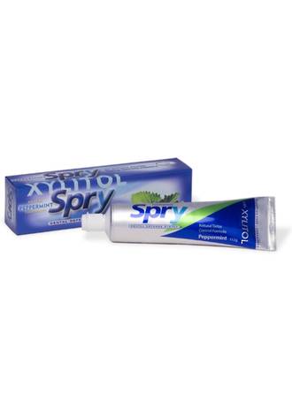 Spry Xylitol and Aloe Toothpaste Fluoride Free by XLear