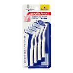 Dental Pro Interdental Brush L Shaped (4 pack) Size 1 0.7mm (SSS) White