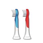 Philips Sonicare Replacement Brush Head for Kids 3+ (2 Pack) Blue