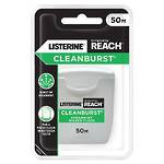 Reach Listerine Cleanburst Dental Floss Spearmint 50m 