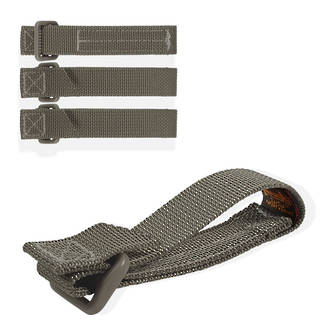 Maxpedition 3" Tac Tie Straps (4-Pack), Foliage Green - 9903F