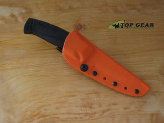 Armory Plastics Kydex Sheath for Mora Companion Knife with clip, Orange - AMPAB-8OR