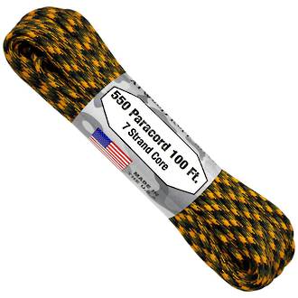 Atwood Rope Manufacturing 550 Paracord, Bulldozer, 100 ft Pack - 76174