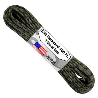Atwood Rope Manufacturing 550 Paracord, Valor Camo, 100 ft Pack - 76198