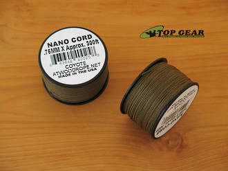 Atwood Rope Manufacturing Nano Cord, Coyote Brown - 40025