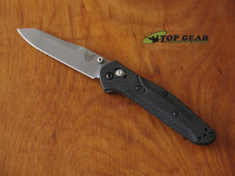 Benchmade Osborne Folding Knife, with Carbon Fiber Handle, CPM S90V Stainless Steel 940-1