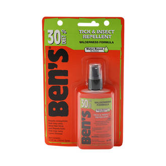 Ben's 30% Deet Formula Tick and Insect Repellent, 100 ml Spray - 0002-1468-1