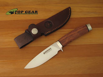 Boker Classic Carbon Steel Hunter Knife with Rosewood Handle - 120587
