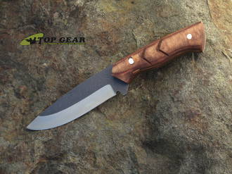 Bordo Potter Fixed Blade Knife, Wood Handle - 006