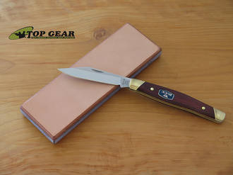 Brommeland Gunleather 6" Double-Sided Leather Strop - 6-B-PL