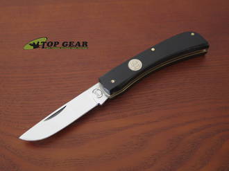 Buck Creek Dirt Buster Jr. Pocket Knife, Buffalo Horn Handle - BC-107 BH