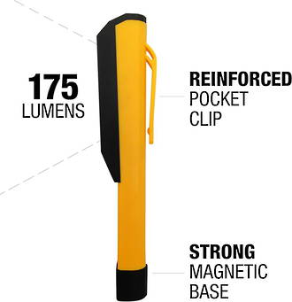 CAT Pocket COB Pen Flashlight, 175 Lumens - CT1000