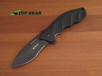 CRKT Ken Onion Foresight Folding Knife - Serrated Edge K220KKS