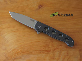 CRKT M16-04S Carson Flipper Tanto Knife, AUS 8 Stainless Steel, 6061 Aluminium Handle - M16-04S