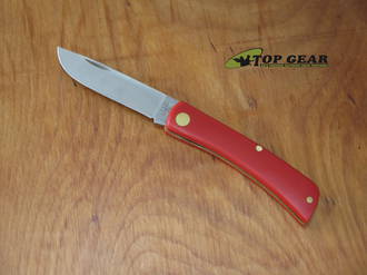 Case American Workman Sod Buster Jr Pocket Knife, Red Synthetic Handle - 13451