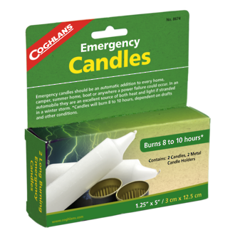 Coghlan's Emergency Candles, 2-Pack - 8674