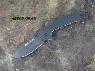 Cold Steel 4-Max Scout Folding Knife, AUS-10A Stainless Steel, Black Finish - CS-62RQ-BKBK