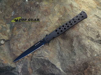 Cold Steel 6 Inch Ti-Lite Knife, S35VN Stainless Steel, Black G10 Handle - 26C6