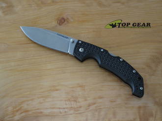 Cold Steel Large Voyager Drop-Point Knife, AUS-10A Stainless Steel - 29AB