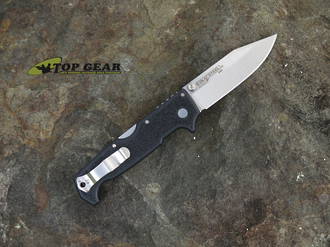 Cold Steel SR1 Lite Folding Knife, 8Cr14MoV Stainless Steel, Griv-Ex Handle - 62K1