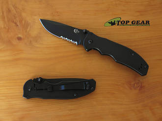Colt CT732S Tactical Framelock Pocket Knife - Serrated Edge