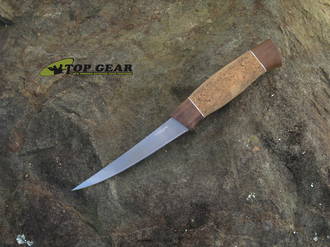 Condor 5 Inch Angler Knife, 440 HC Stainless Steel, Cork and Walnut Wood Handle - CTK111-5