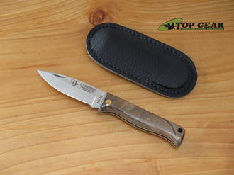 Cudeman MT-10 Pocket Knife, Walnut Handle - 332-G