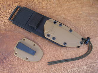 Esee 3 Complete Jump Proof Molle Sheath System, Coyote Brown - ESEE-20SS