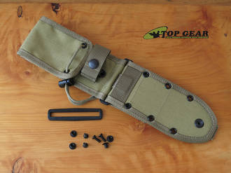 Esee Molle Back for Esee 5 and 6, Khaki - ESEE-52MB-K