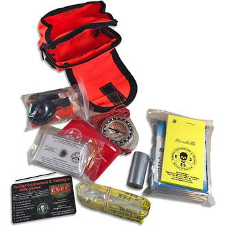 Esee Small Pocket Survival Kit, Orange - ESEE-S-KIT-OR