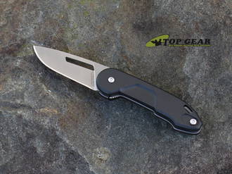 Extrema Ratio BFO CD Linerlock Knife, Bohler N690 Steel, Stonewash Finish - BFO CD 0460 SW