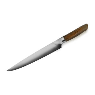 Ferrum Reserve 9" Carving Knife, Walnut Wood Handle - 22 cm