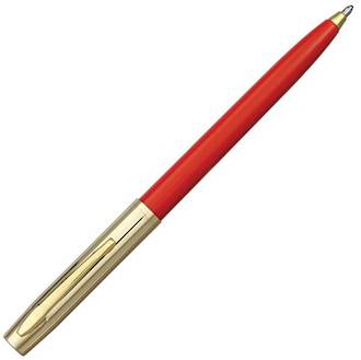 Fisher Space Pen M4 Civilian Cap-O-Matic Pen, Brass Cap/Red Barrel - S251GR