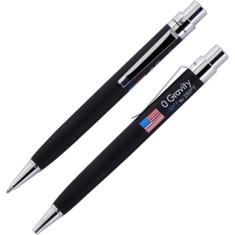 Fisher Space Pen Zero Gravity Pen, Black Matte with US Flag Imprint - ZG