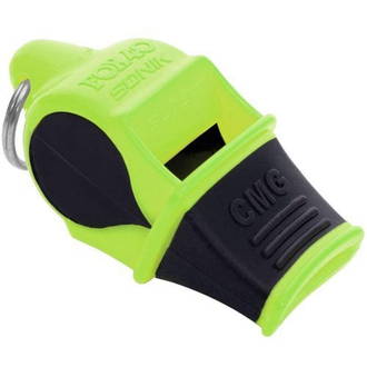 Fox 40 Sonik Blast CMG Pealess Safety Whistle, Neon Yellow - 9203-3608